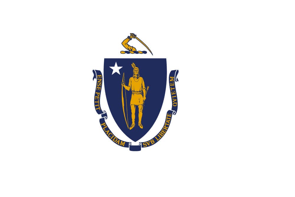 Massachusetts flag