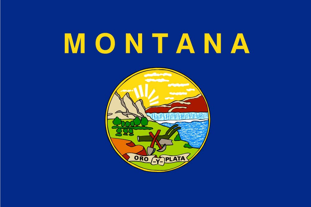 Montana flag