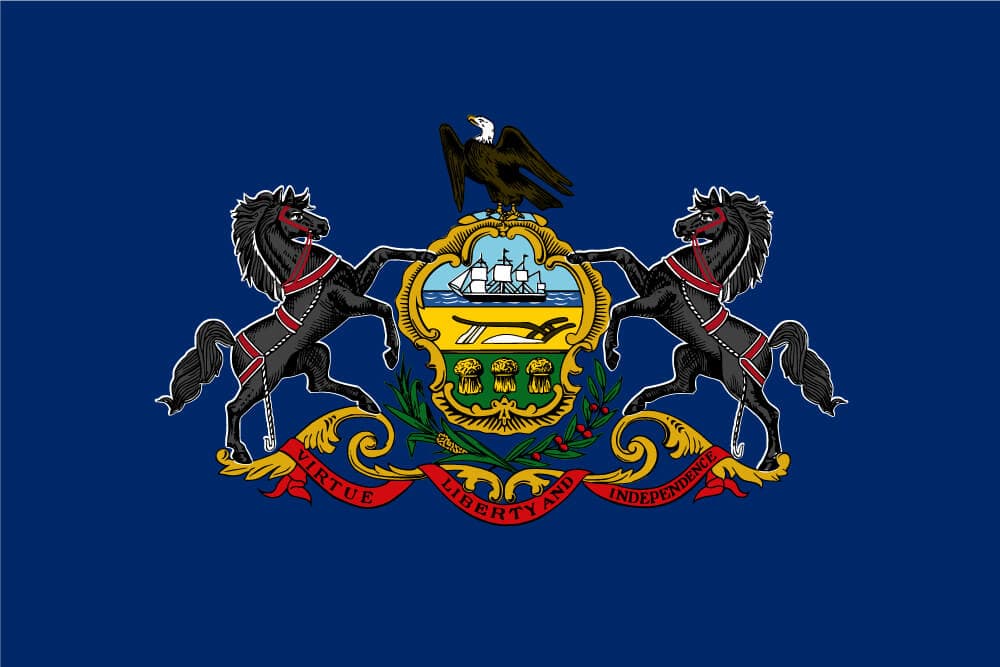 Pennsylvania flag