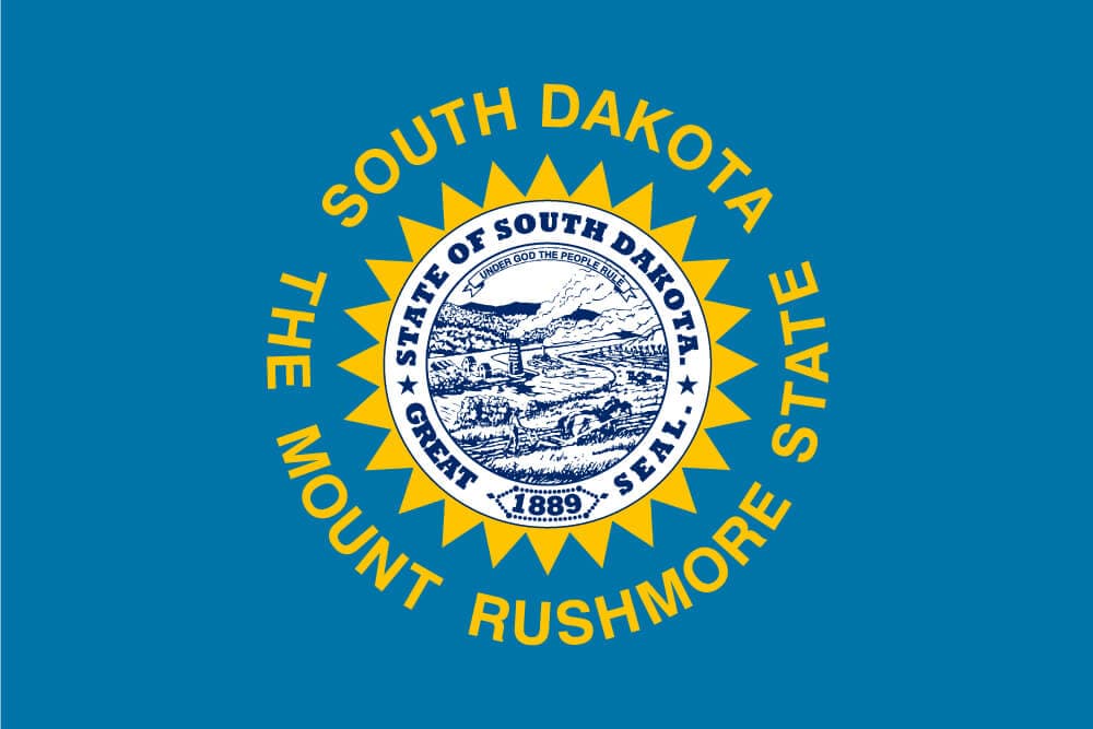 South Dakota flag